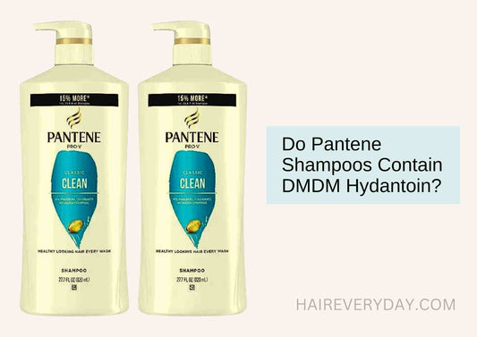 Do Pantene Shampoos Contain DMDM Hydantoin