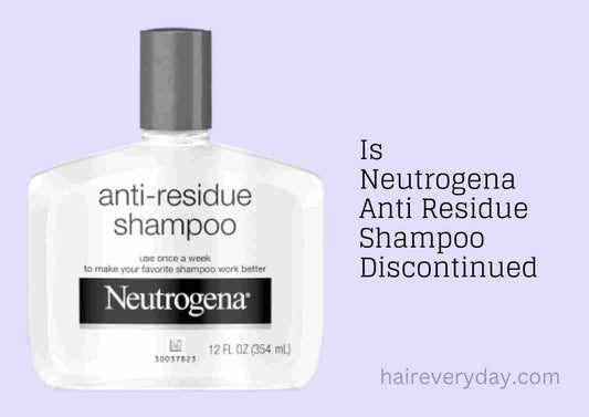 Is Neutrogena Anti Residue Shampoo Discontinued
