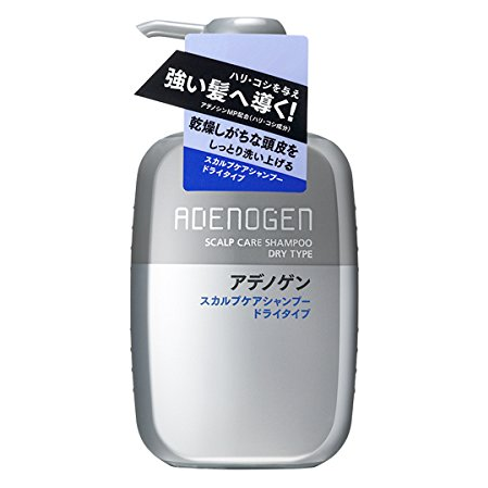 Shiseido Adenogen scalp care shampoo dry type shampoo for dry scalp
