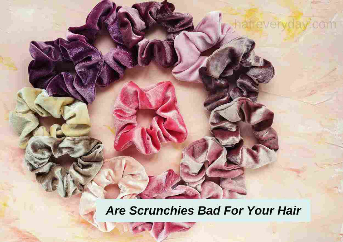 Are Scrunchies Bad For Your Hair 