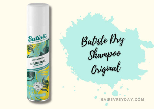 Batiste Dry Shampoo Original Ingredients + Review