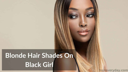 Blonde Hair Shades On Black Girl