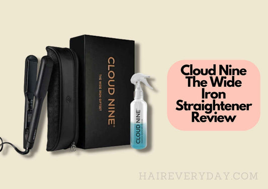 Cloud Nine The Wide Iron Straightener Review 2024 | Straighten Hair Without Damage!