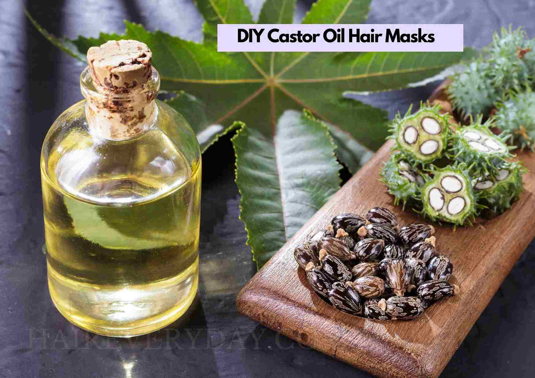 DIY Castor Oil Hair Masks