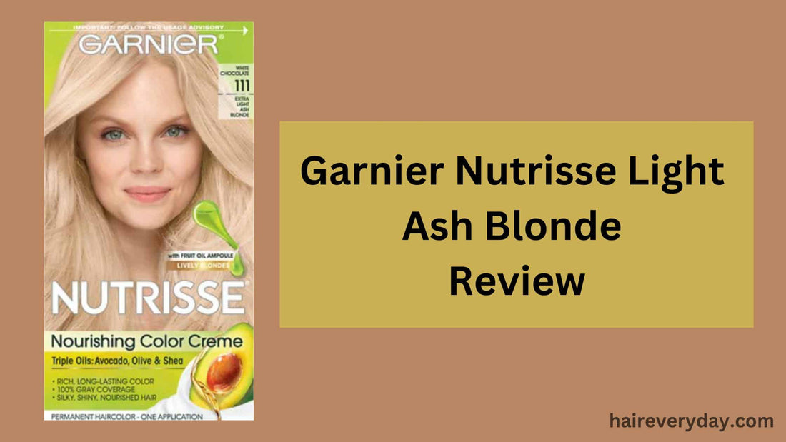 Garnier Nutrisse Light Ash Blonde Review