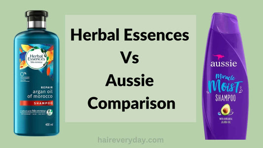 Herbal Essences Vs Aussie Comparison