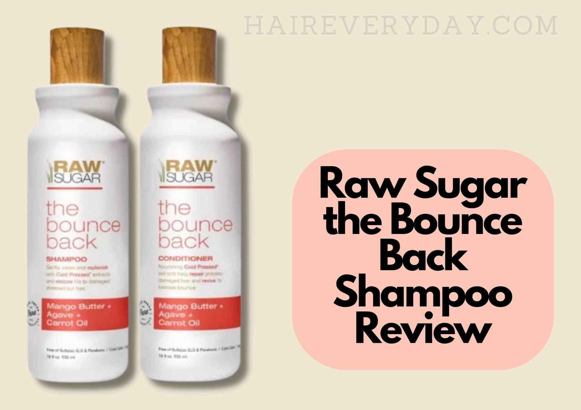 I Used The Raw Sugar Bounce Back Shampoo, And Here's My Honest ...