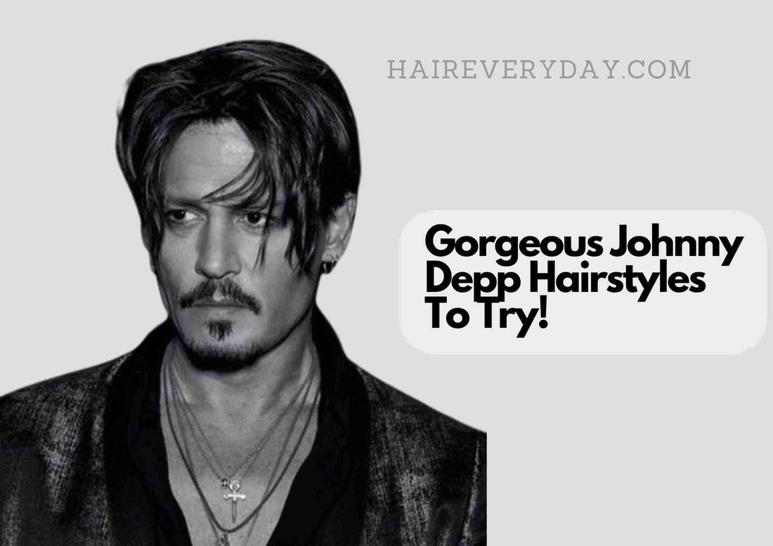 Johnny Depp Hairstyle Long