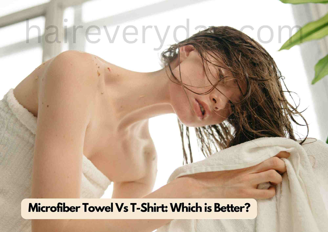 Microfiber Hair Towel Vs T Shirt