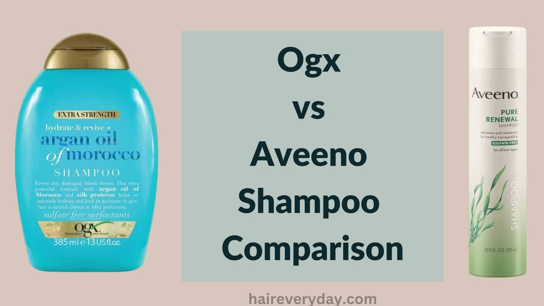 Ogx vs Aveeno Shampoo Comparison