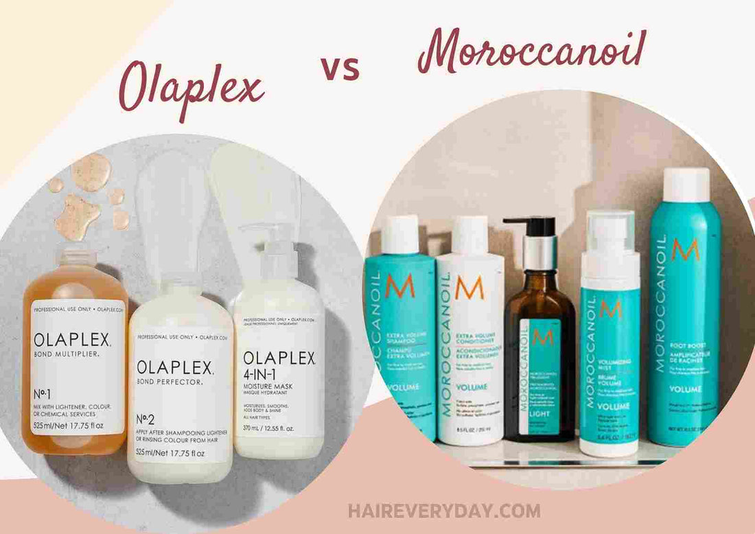 Olaplex vs Moroccanoil