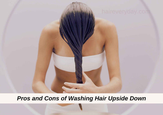 Pros and Cons of Washing Hair Upside Down