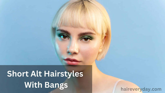 Short Alt Hairstyles With Bangs