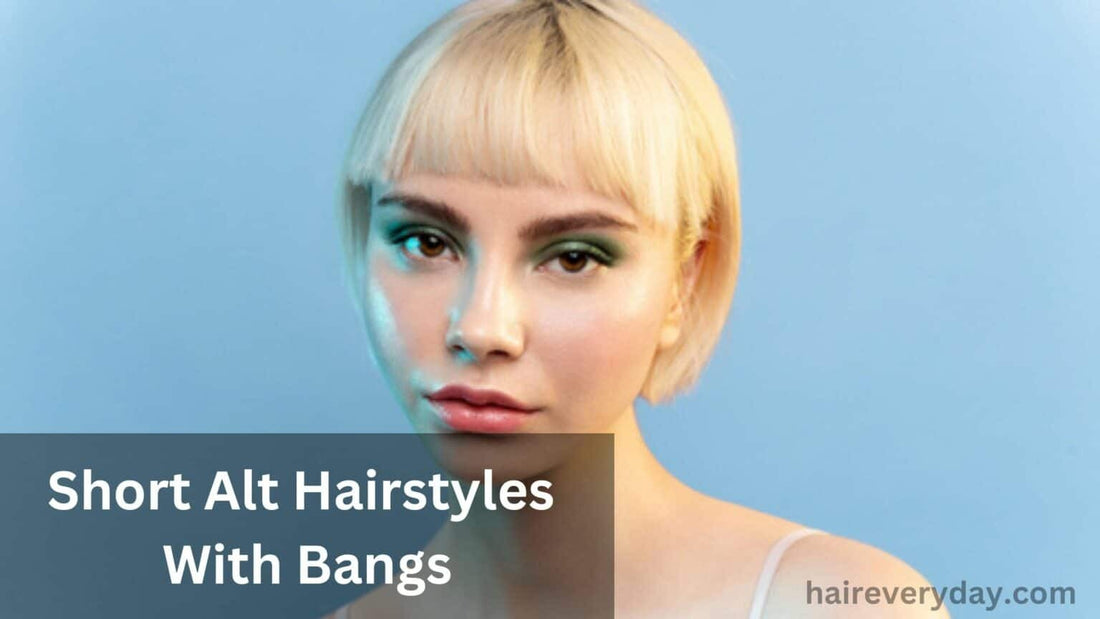 Short Alt Hairstyles With Bangs 2