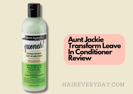 Aunt Jackie's Quench Leave In Conditioner Review 2025 | Is This Leave In Best For Curly Hair?
