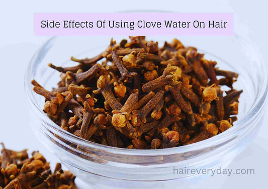 clove water on hair