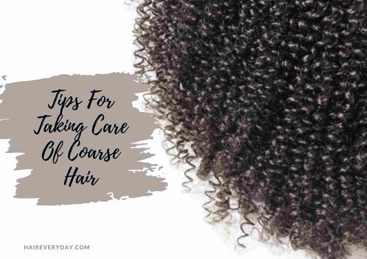 coarse hair tips