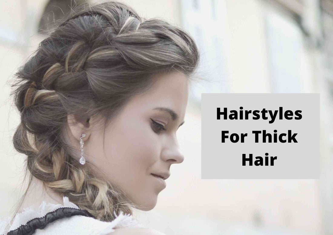 easy everyday hairstyles for thick hair