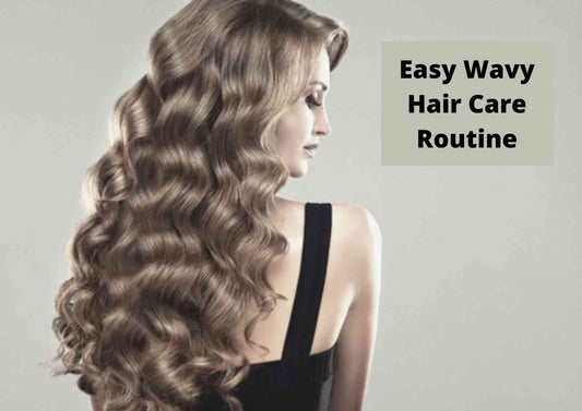 Everyday hair routine for wavy hair