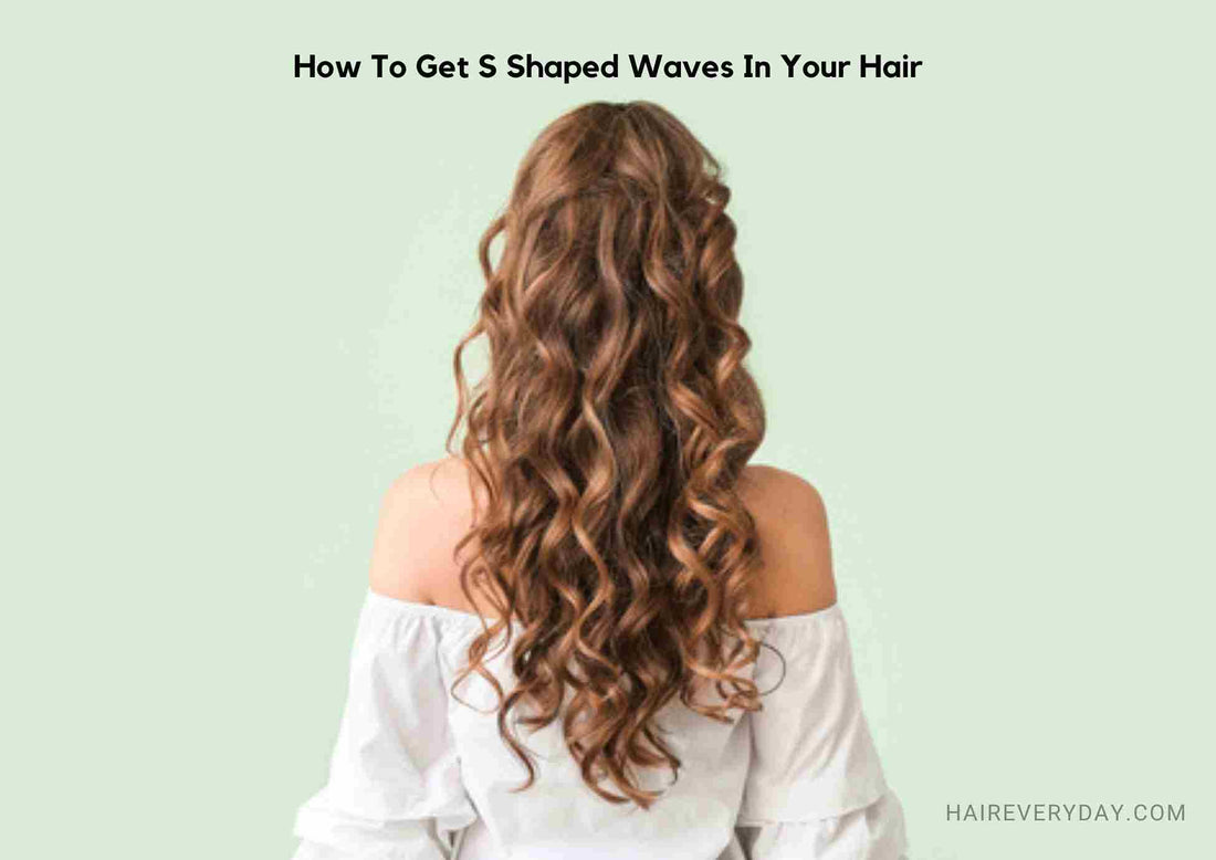 how to create s waves in hair