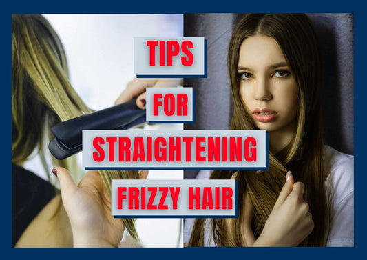 how to straigthen frizzy hair