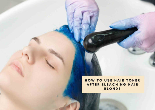 how to use hair toner after bleaching