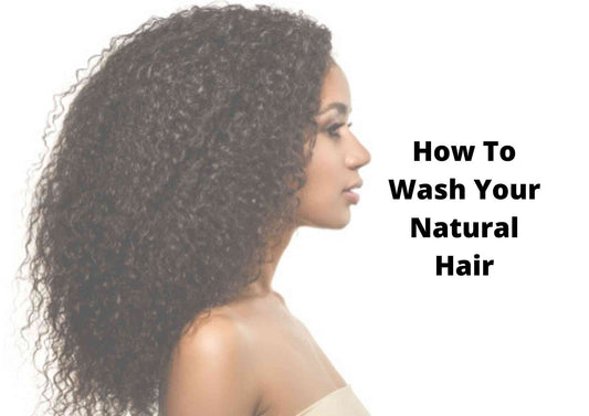 how to wash natural hair