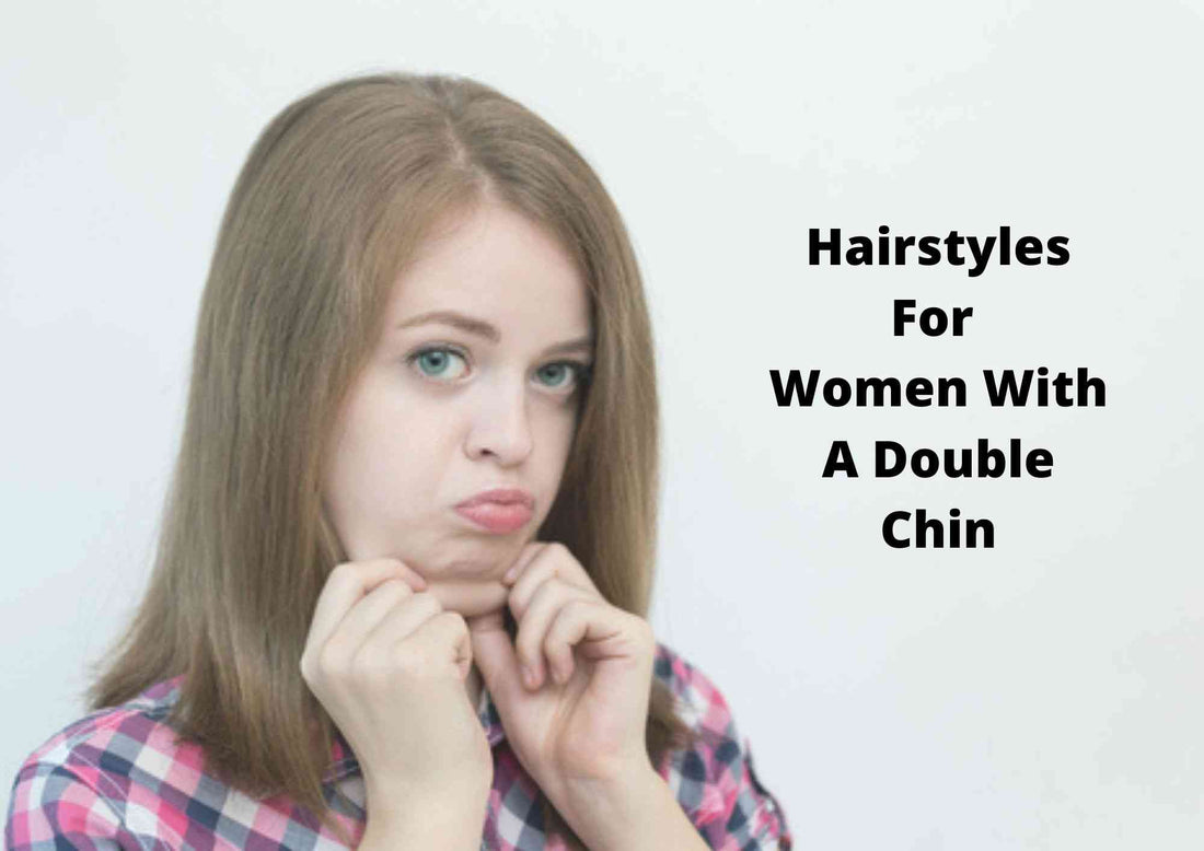 top hairstyles for double chin