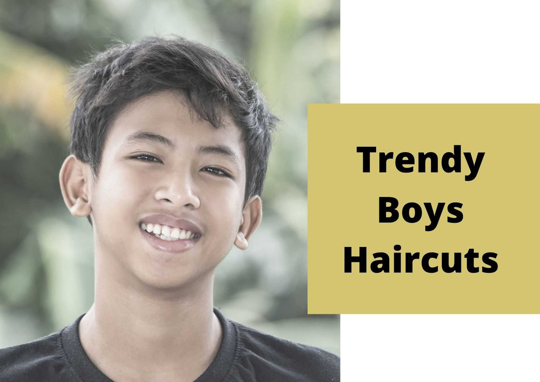 trendy boys haircuts