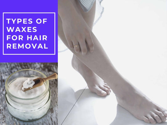 types of wax for hair removal