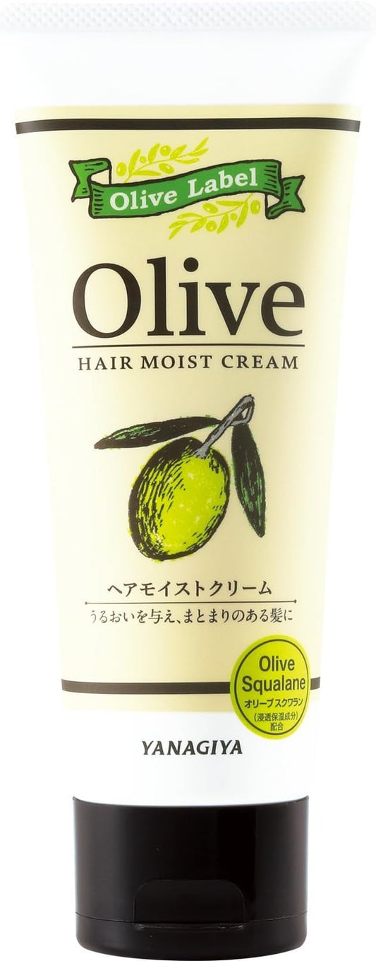 Yanagiya Honten Olive Label Hair Moist Cream 160g