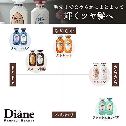 Diane Shampoo & Treatment Set Floral & Berry Extra Shine 450ml