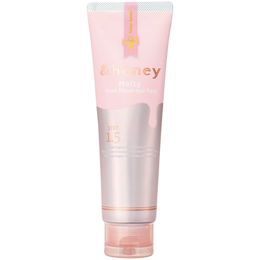 &honey Melty Moist Repair Hair Pack 1.5 (Japanese Honey Hair Mask) 130g