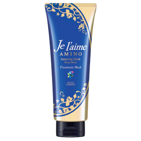 KOSE Cosmeport Je lʻAime AMINO Deep Moist Treatment Mask Restorative silicone hair mask, deep moisturizing, 230gr