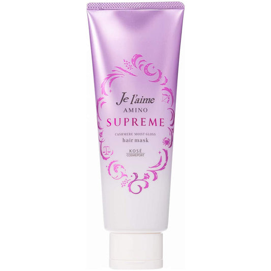 KOSE Cosmeport Je l`Aime AMINO SUPREME Cashmere Moist Gloss Hair Mask, 230 g