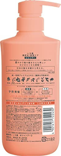 Kracie ICHIKAMI Dense W Moisturizing Care Shampoo 480ml