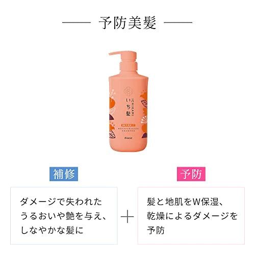 Kracie ICHIKAMI Dense W Moisturizing Care Shampoo 480ml