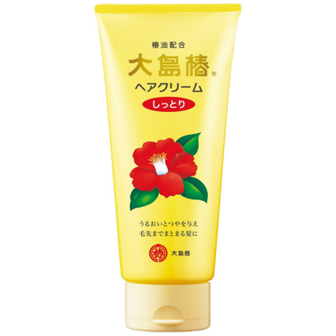 OSHIMA TSUBAKI Sara Sara Cream for hair 160g